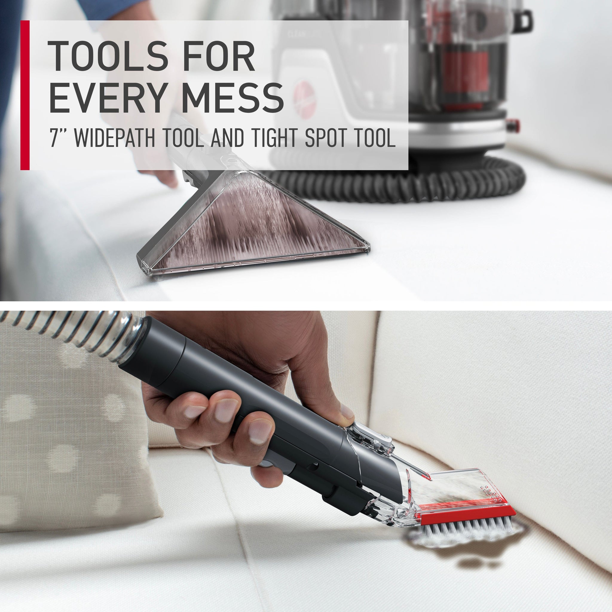 منظف البقع للسجاد والمفروشات من هوفر كلينسليت