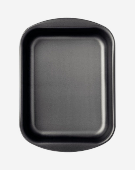 مقلاة تحميص عميقة من الألومنيوم من ترامونتينا برازيل مع طبقة ستارفلون ماكس غير لاصقة داخلية وخارجية من الجرافيت، 34 سم، 4.9 لتر