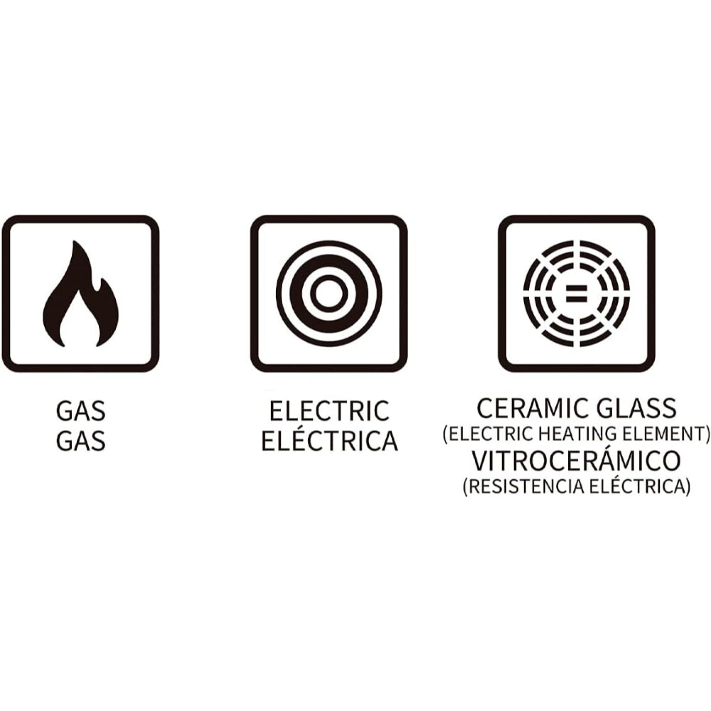 طقم أواني طهي من الألومنيوم بلون البندق من ترامونتينا برازيل سيسيليا، 9 قطع، مع طلاء ستارفلون ممتاز غير لاصق خالٍ من حمض بيرفلورو الأوكتانويك (PFOA) من الداخل والخارج