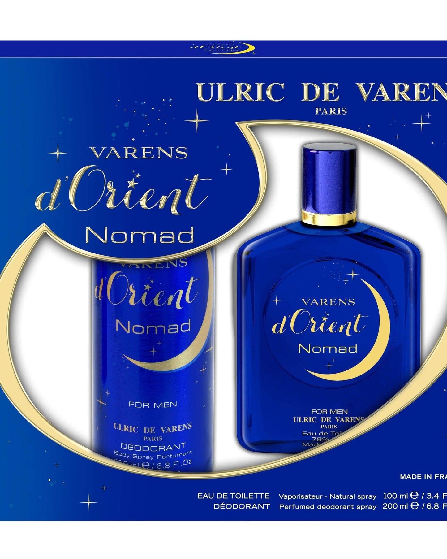أولريك دي فارنز دورينت نوماد (عطر تواليت 100 مل + مزيل عرق معطر 200 مل)