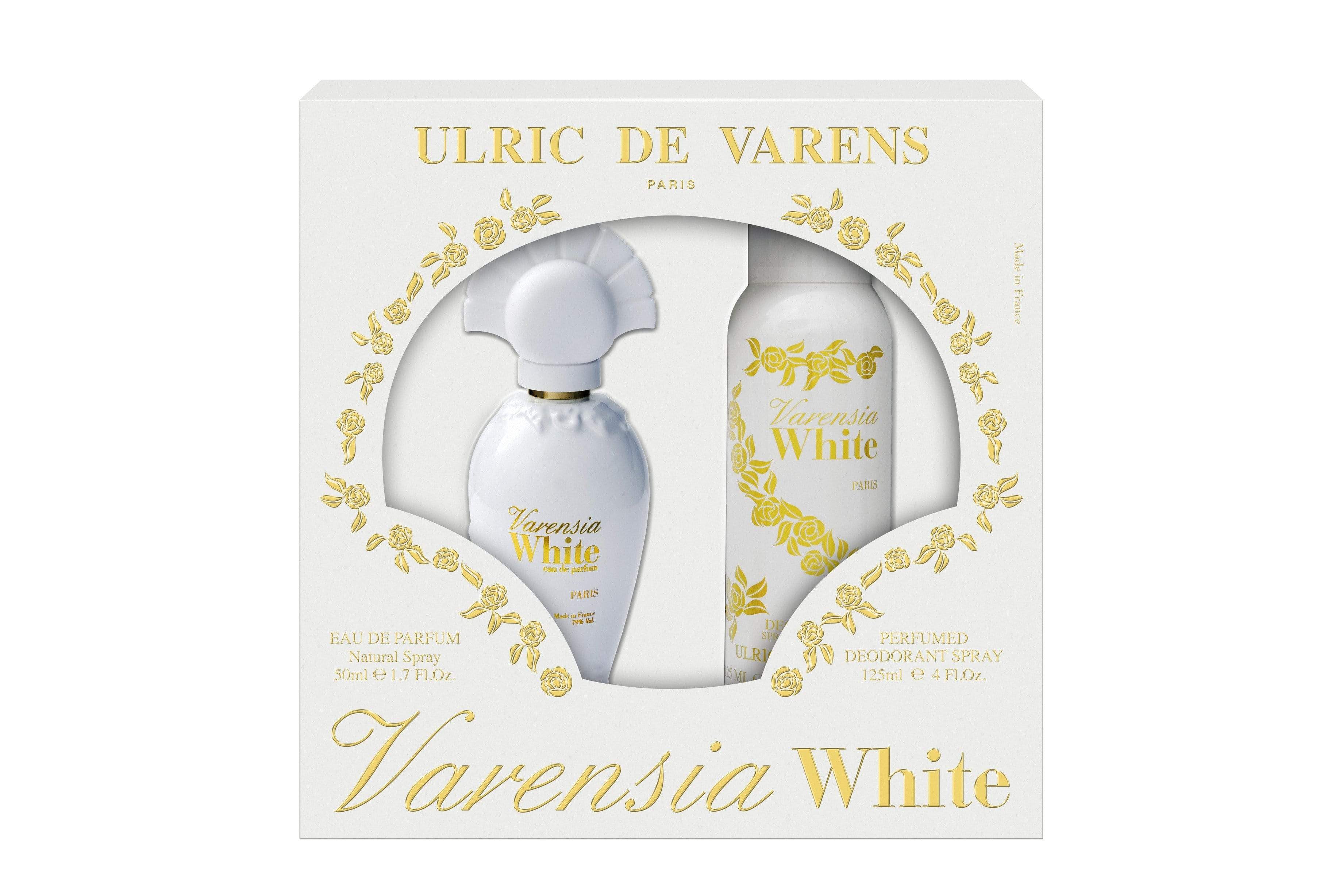 Ulric De Varens Varensia White Coffret (EDP 50ml + Deodorant Spray 125ml)