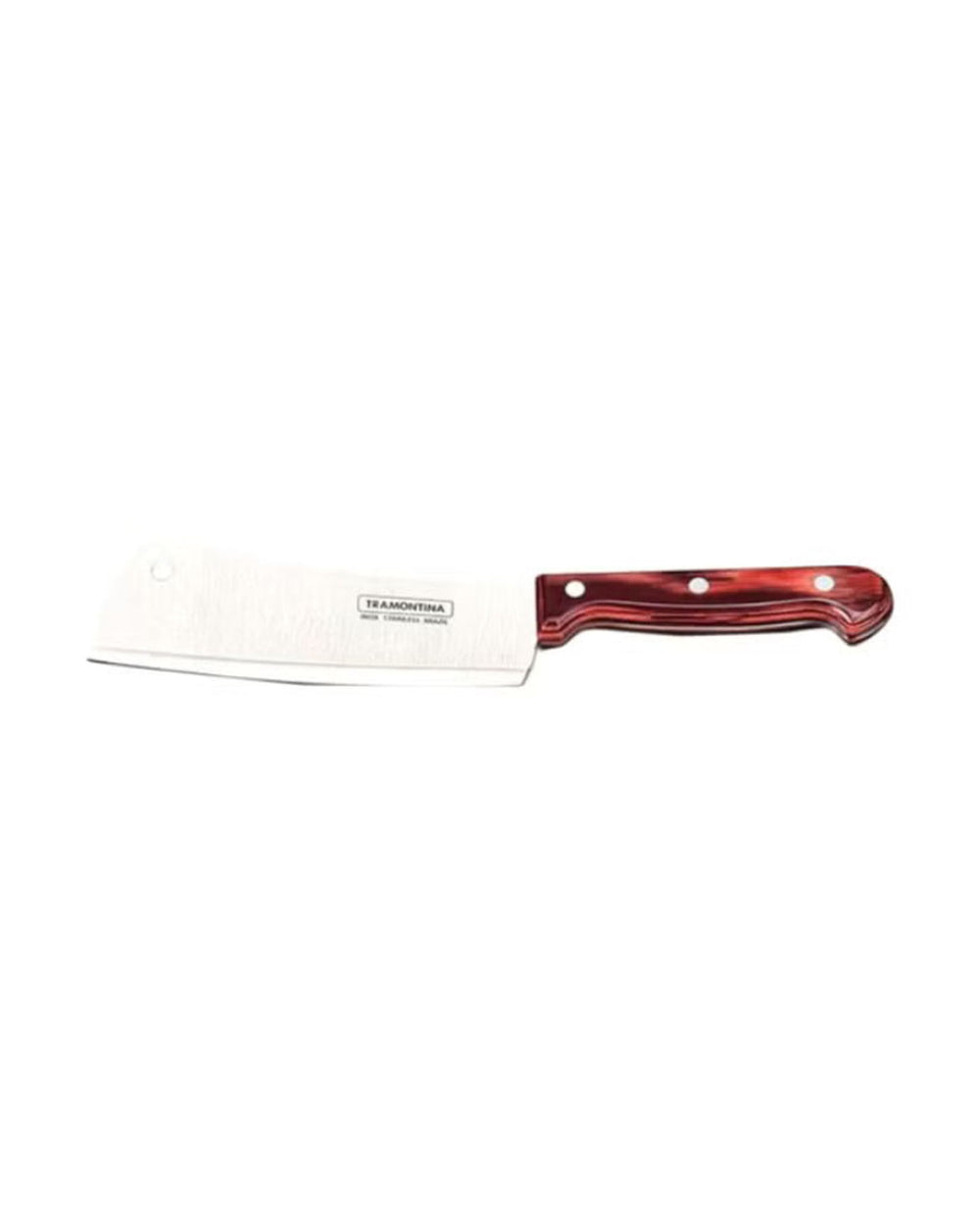 Tramontina Brazil Century Wood Utility Knife with Stainless-Steel Blade and Brown Treated-Wood Handle 6"