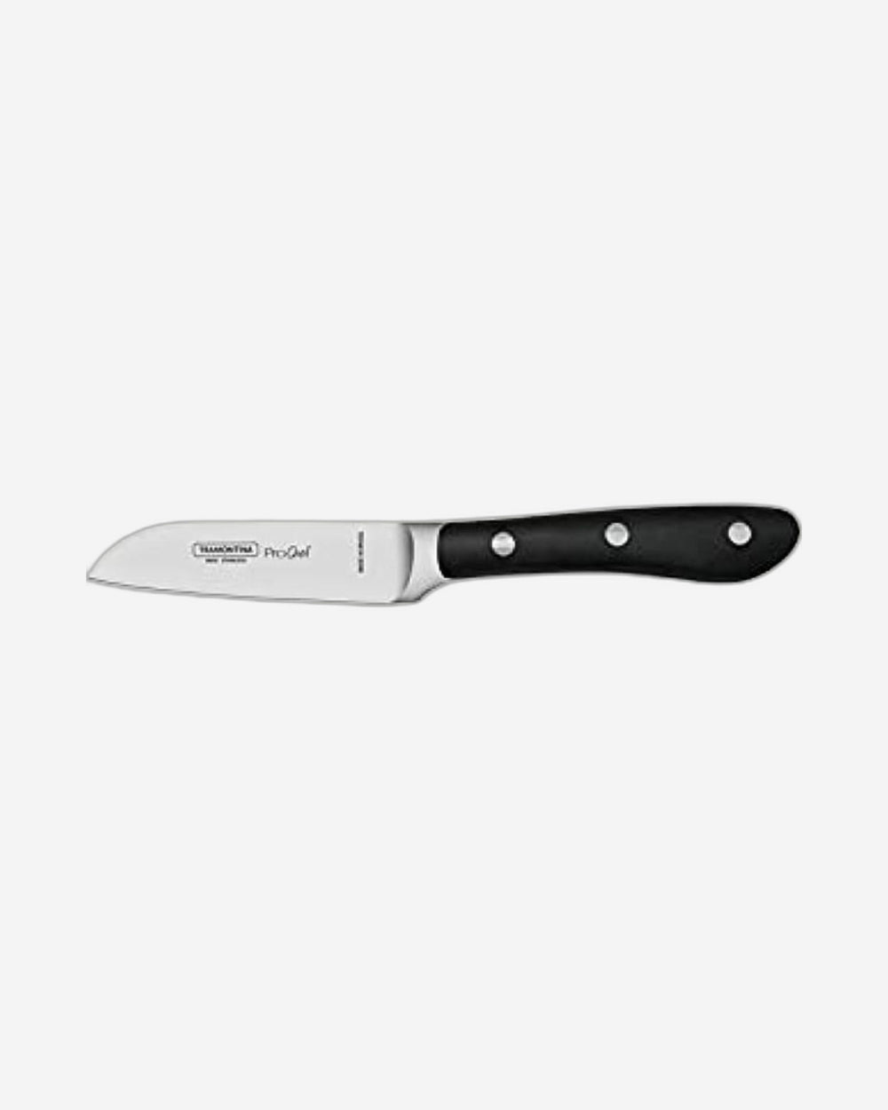 Tramontina Brazil Prochef 3 Inches Vegetable and Fruit Knife with Stainless Steel Blade and Black Polycarbonate and Fiberglass Handle