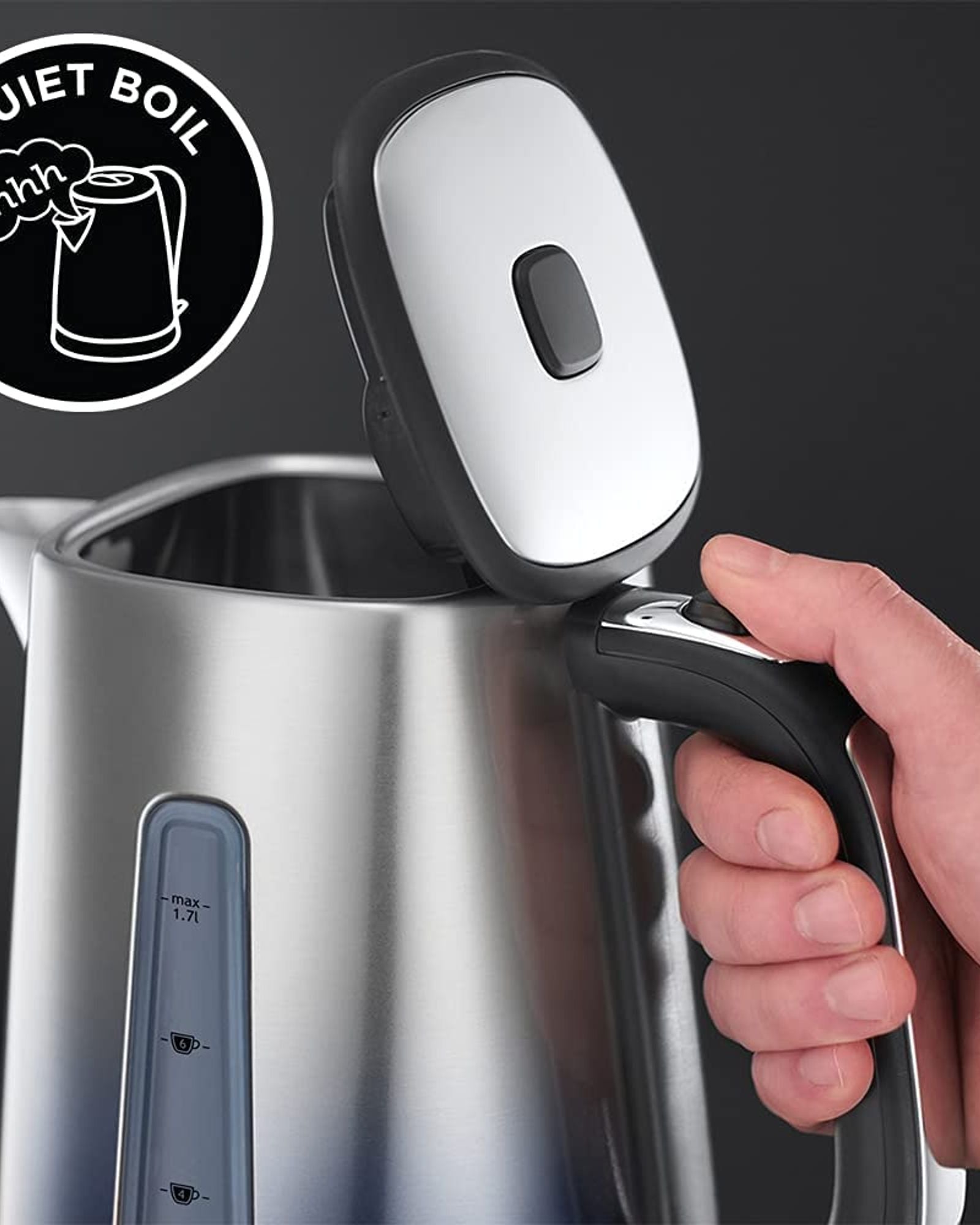 غلاية كهربائية من راسل هوبز إكليبس سعة 1.7 لتر