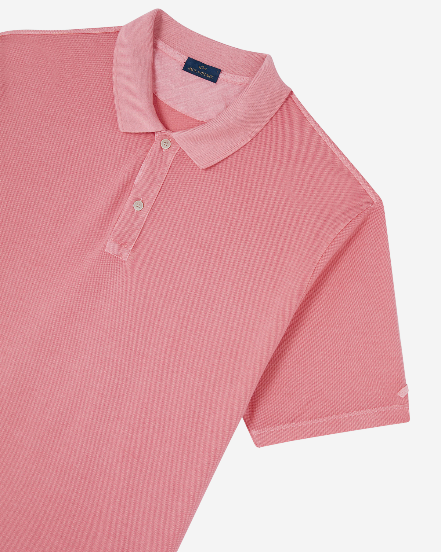 Paul & Shark Cotton Pique Polo Shirt