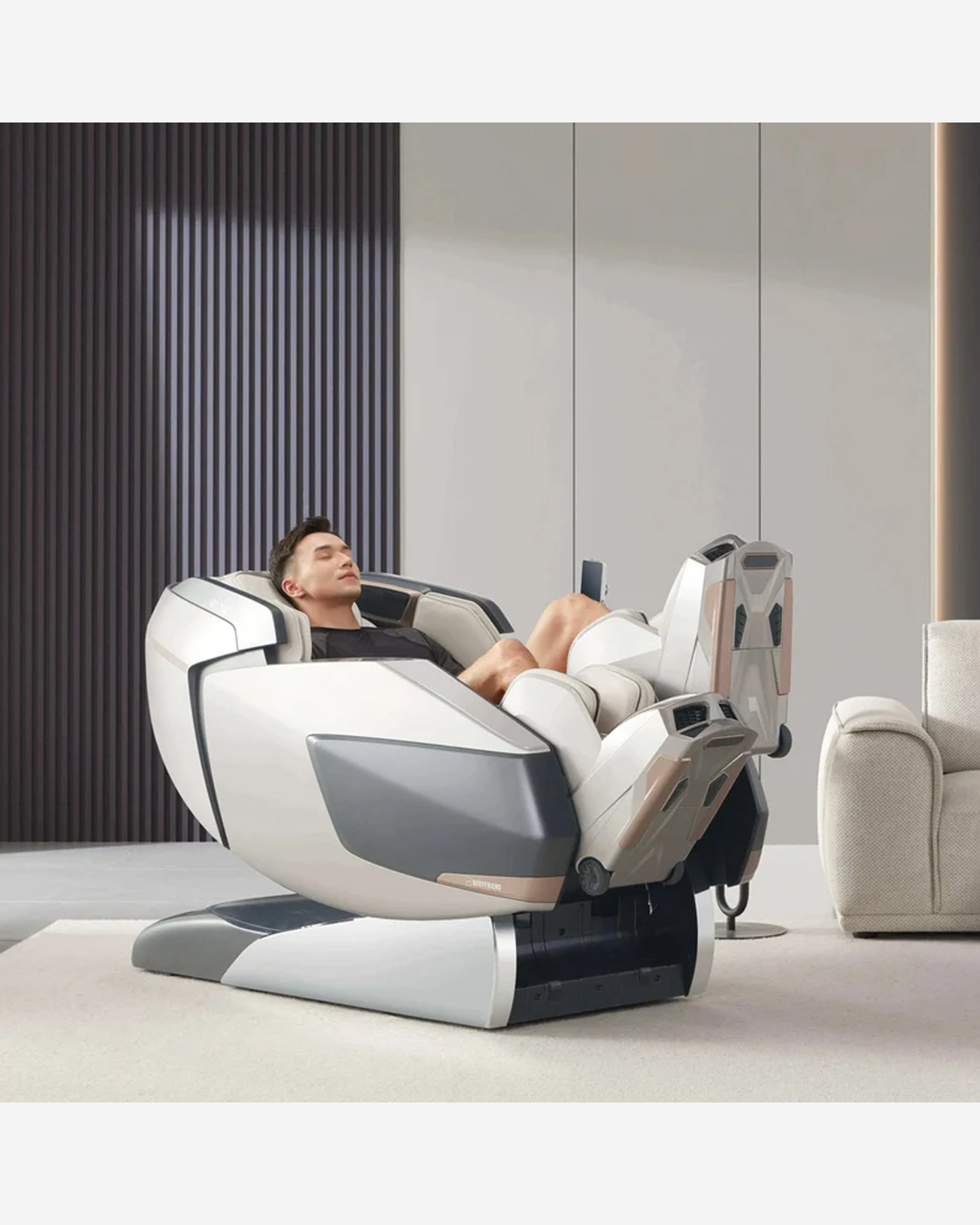 Rotai AI Robotic Massage Chair Silver