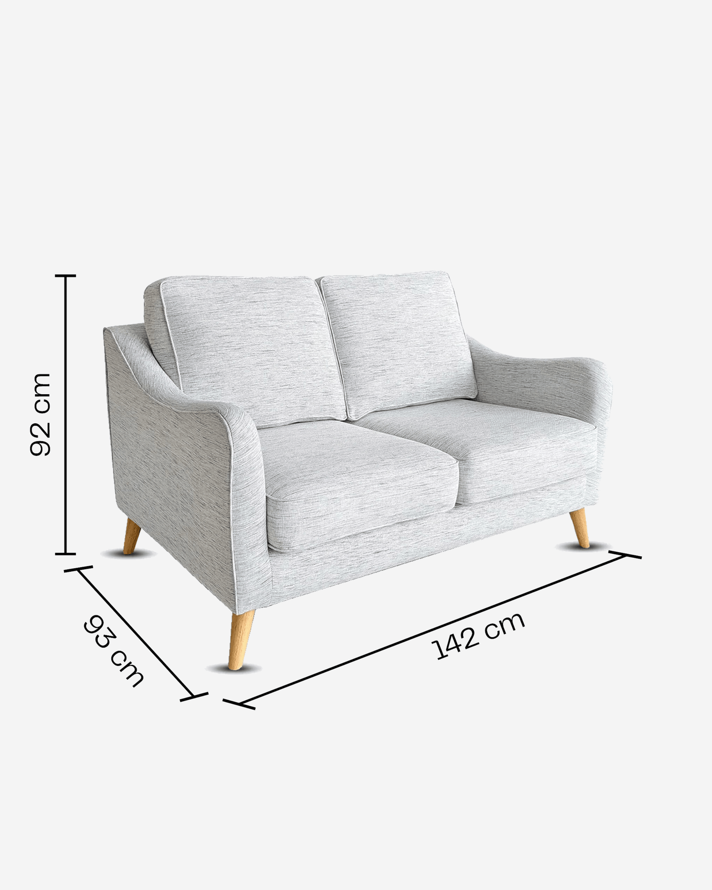 Rotai Maddox Sofa 2-Seater