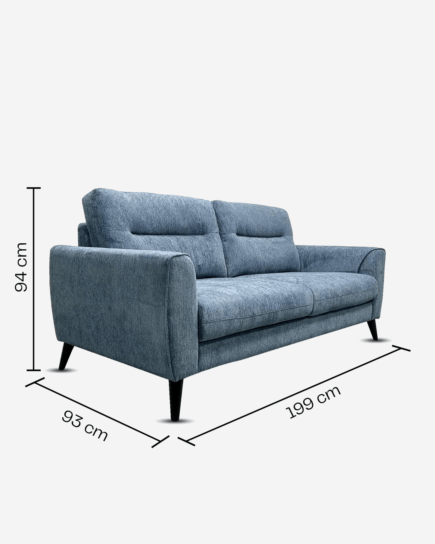 Rotai Anderson Sofa 3-Seater