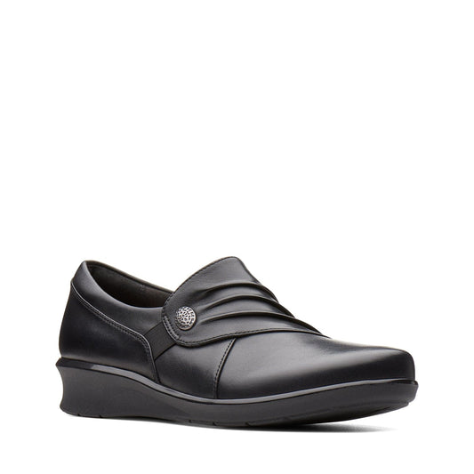 Clarks حذاء نسائي Hope Roxanne أسود (مقاس عادي)