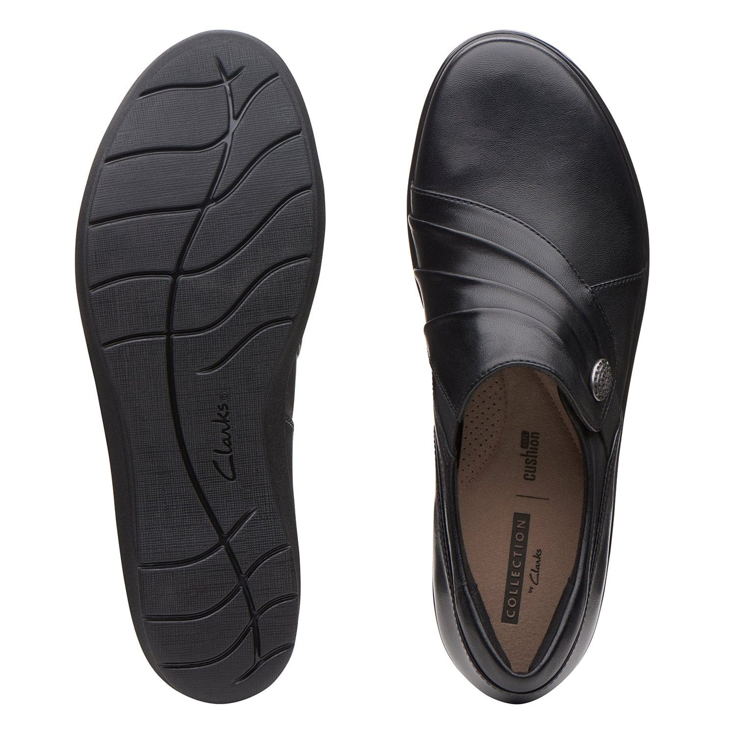 Clarks حذاء نسائي Hope Roxanne أسود (مقاس عادي)