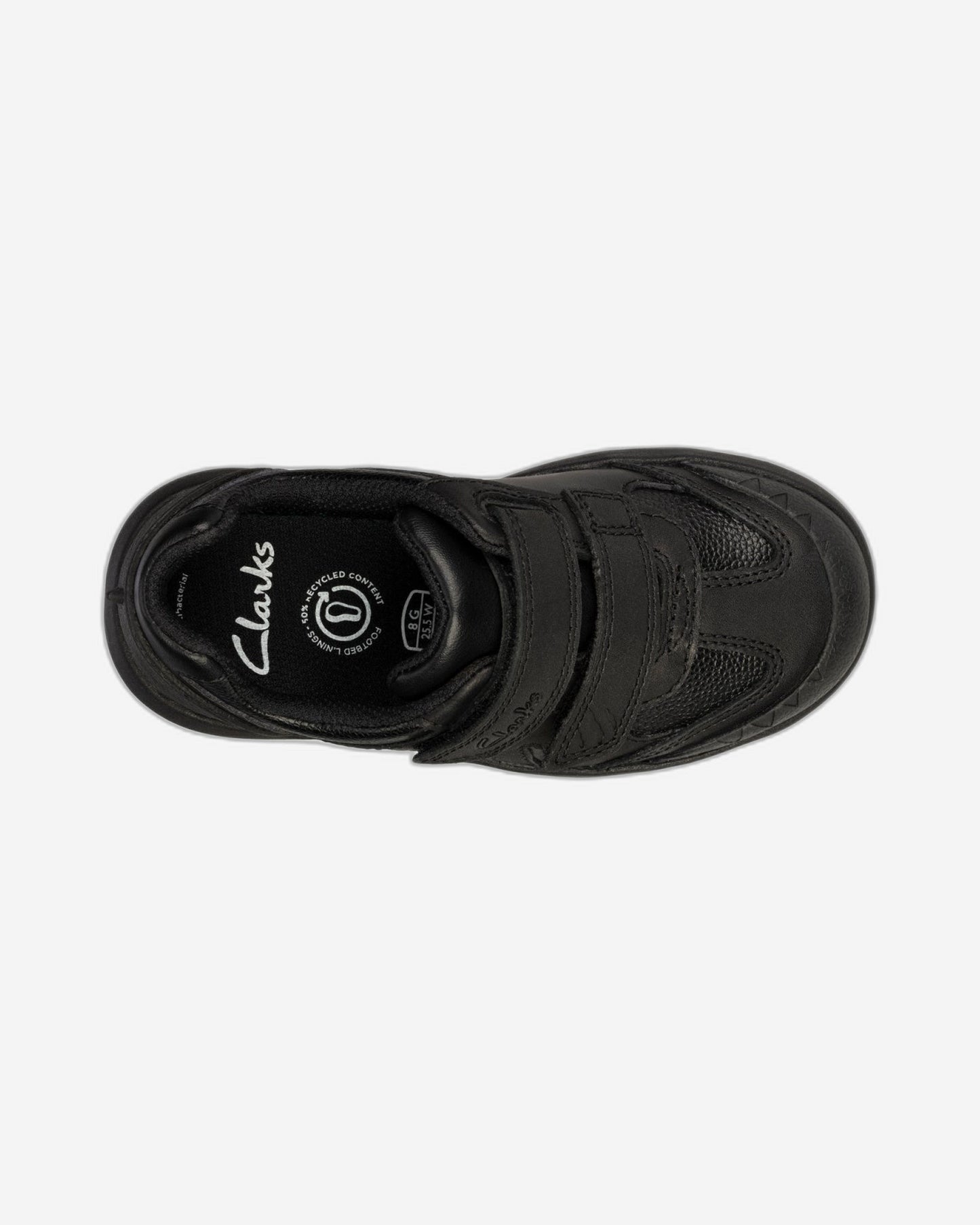 حذاء ريكس سترايد للأطفال من كلاركس للأولاد (مقاس واسع)