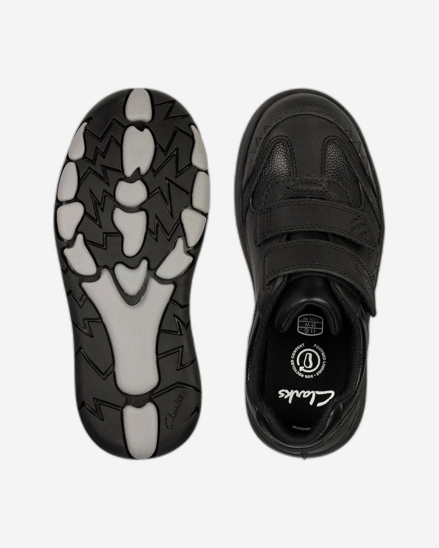 حذاء ريكس سترايد للأطفال من كلاركس للأولاد (مقاس واسع جدًا)