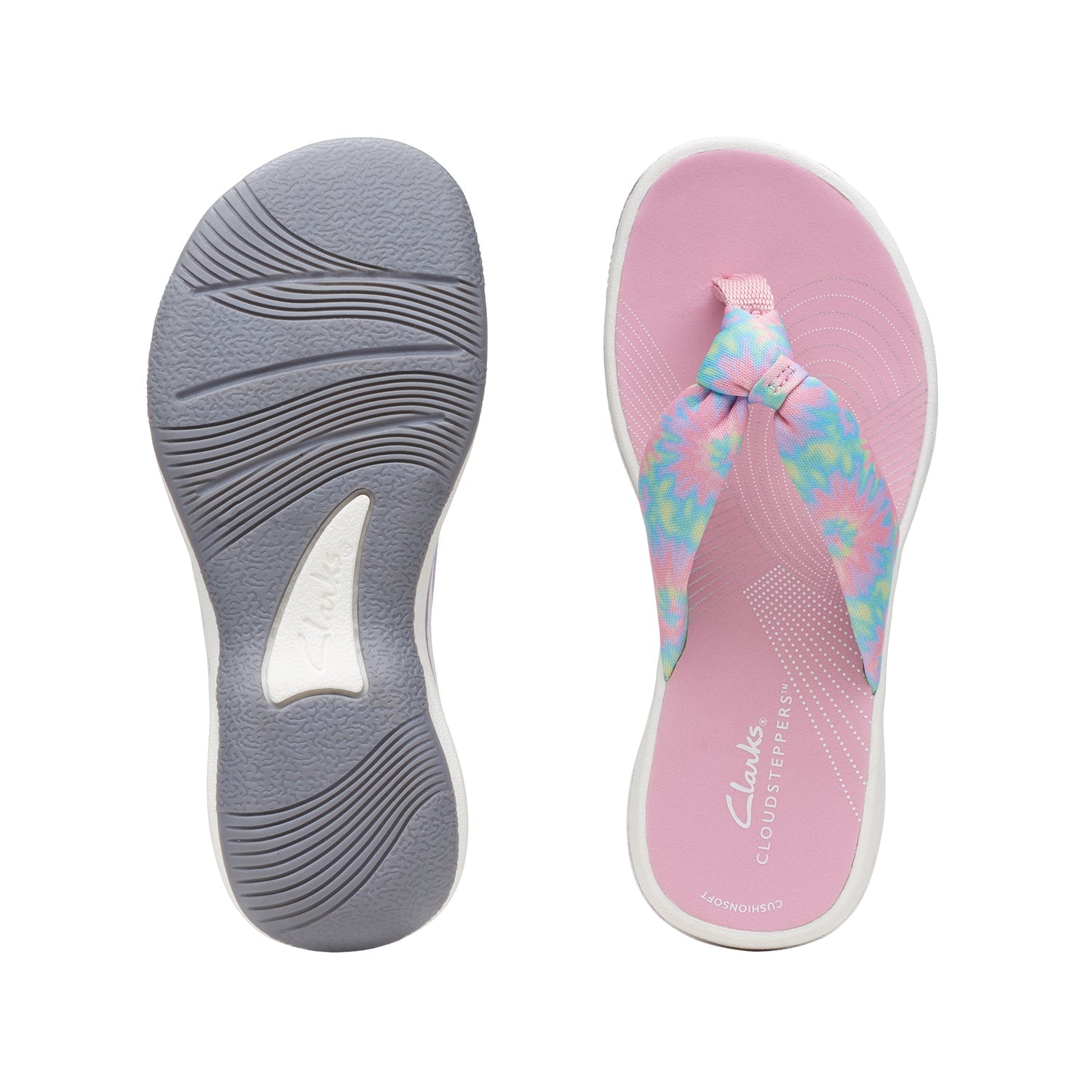 حذاء كلاركس برينكلي تاي كيد للبنات (مقاس قياسي)