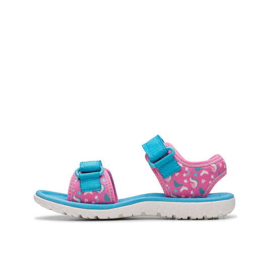 Clarks Girls Surfing Tide Kid. (مقاس عادي)