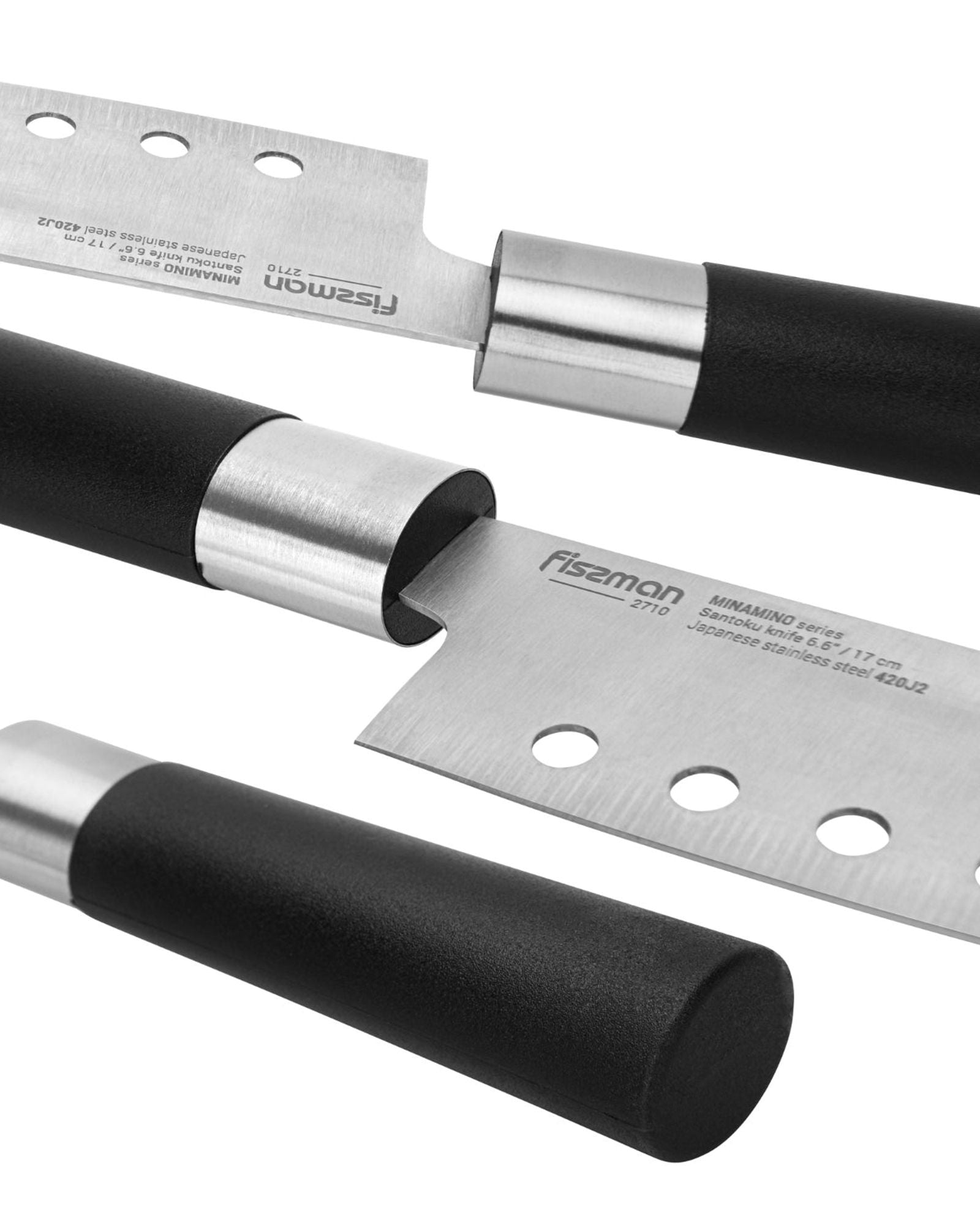 طقم سكاكين فيسمان مينامينو 420J2 فولاذ، مكون من 3 قطع