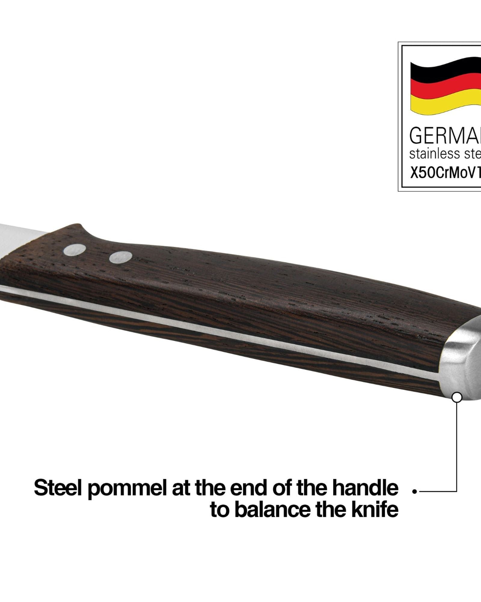 سكين تقطيع فيسمان فرديناند مقاس 8 بوصات - فولاذ X50CrMoV15