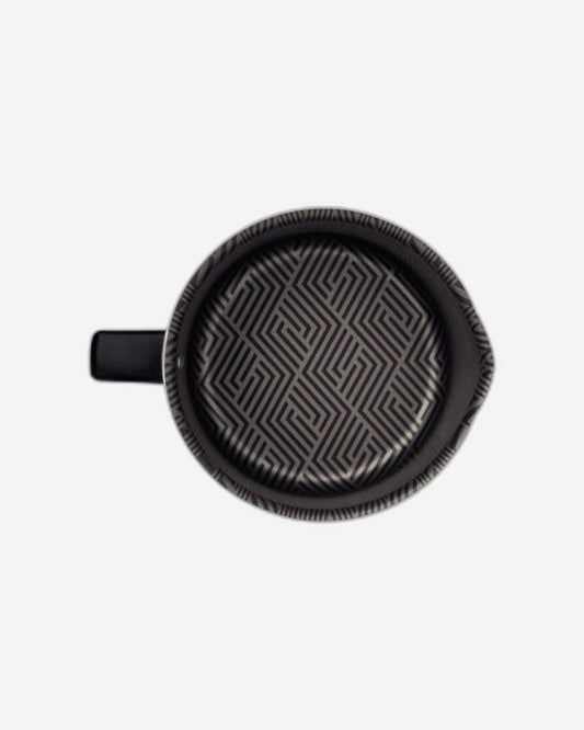 غلاية حليب من الألومنيوم من ترامونتينا باريس، مطلية من الداخل والخارج بطبقة مانعة للالتصاق من الرصاص من نوع ستارفلون ماكس، 14 سم، 1.9 لتر