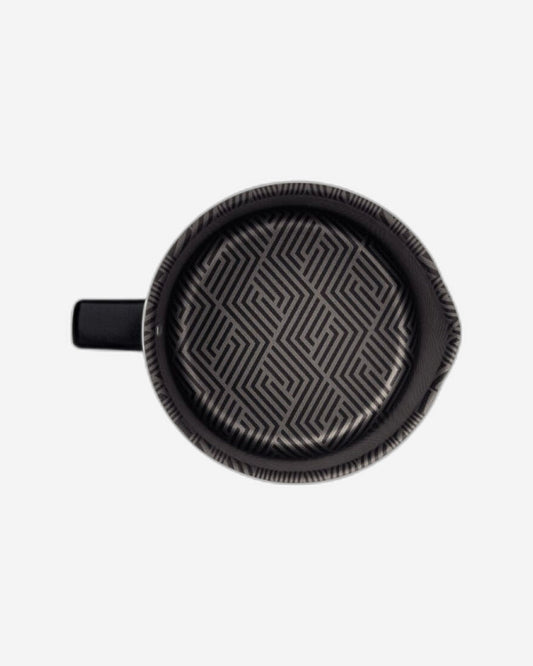 غلاية حليب من الألومنيوم من ترامونتينا باريس مع طلاء ستارفلون ماكس الرصاص الداخلي والخارجي غير اللاصق، 16 سم 2.7 لتر