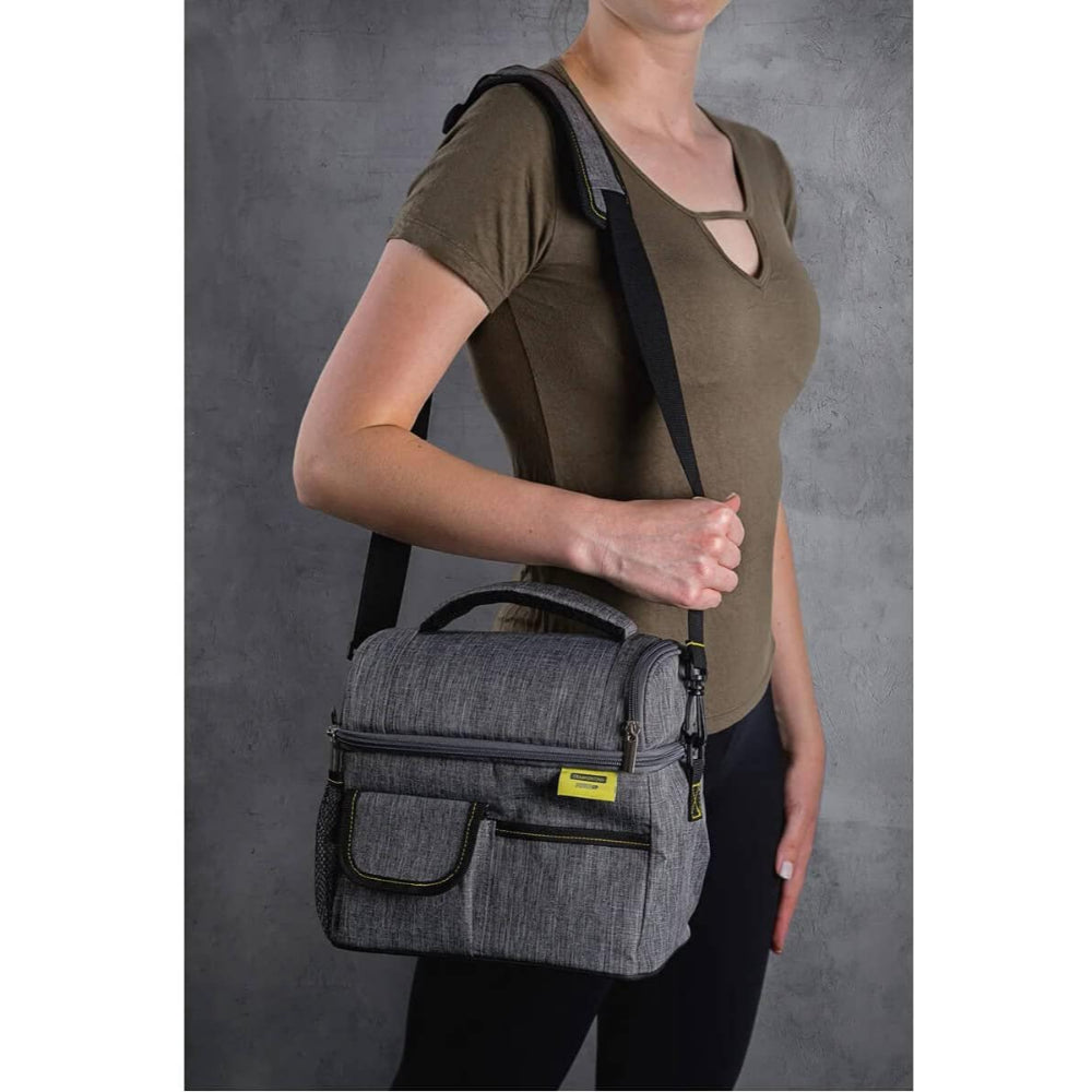 طقم حقيبة غداء حرارية من ترامونتينا برازيل باور أب، 9 قطع