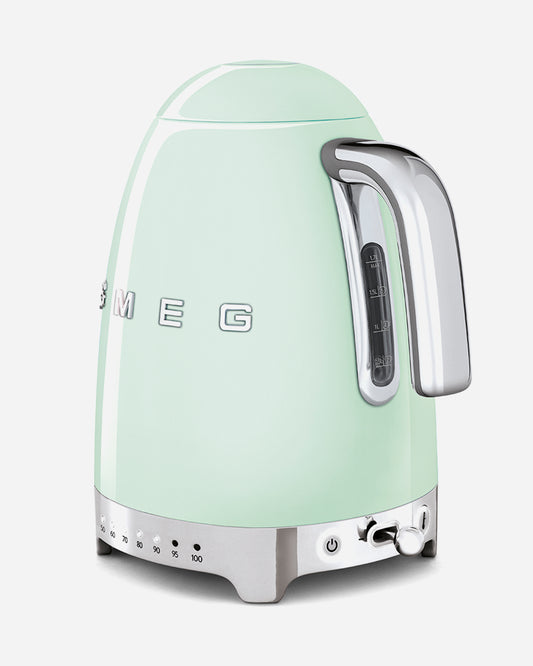 غلاية كهربائية سميج متغيرة الحرارة لون أخضر باستيل