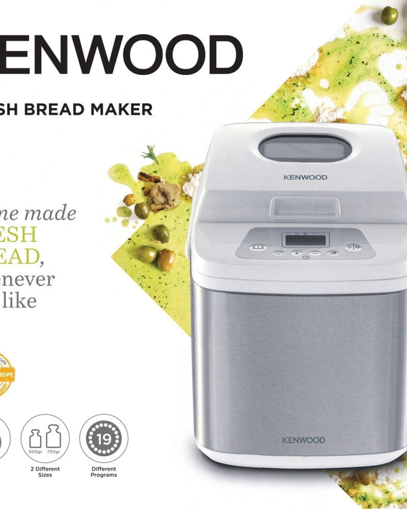 ماكينة خبز كينوود