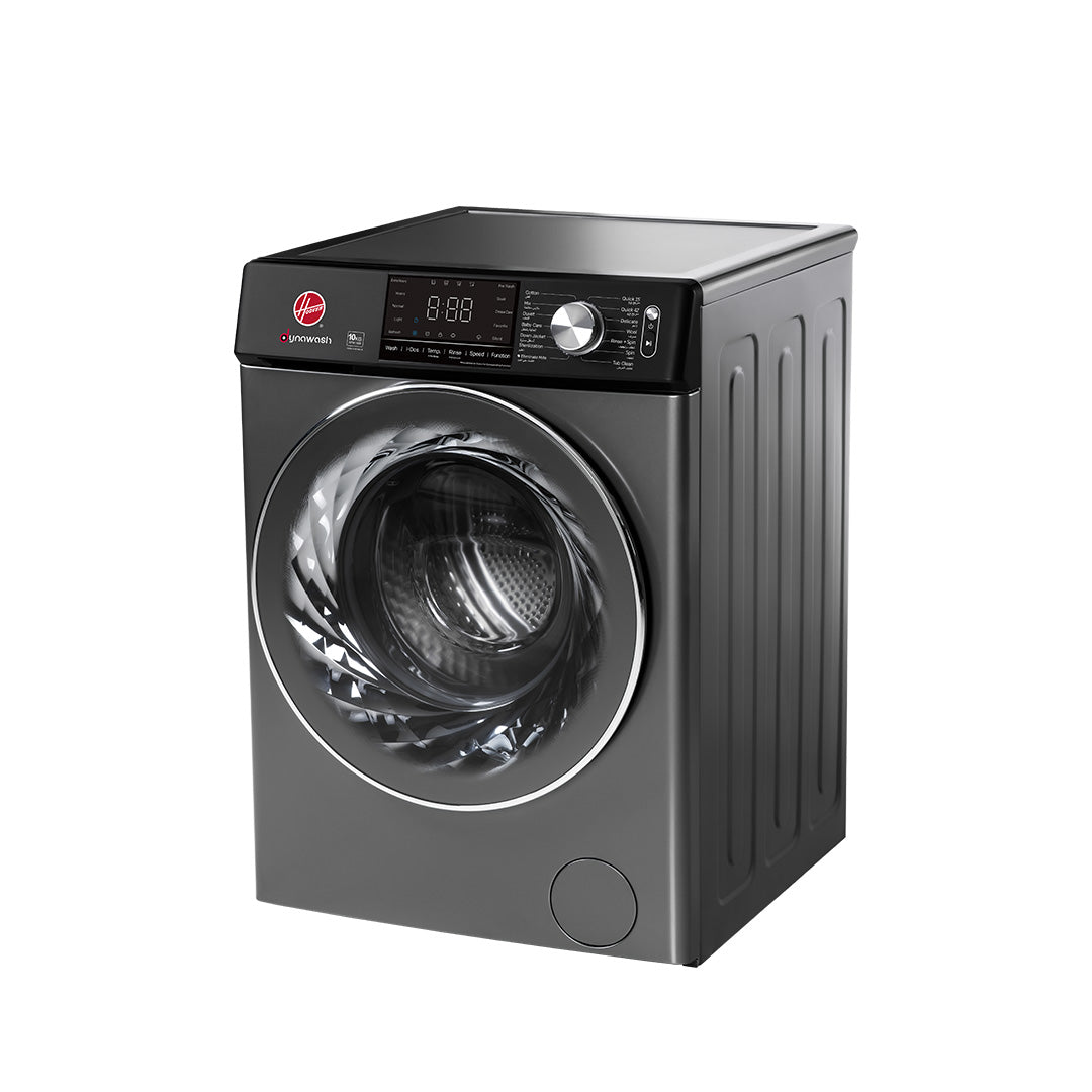 غسالة هوفر ذات التحميل الأمامي المباشر سعة 10 كجم