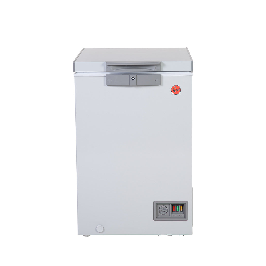 فريزر أفقي بباب واحد من هوفر سعة 133 لترًا