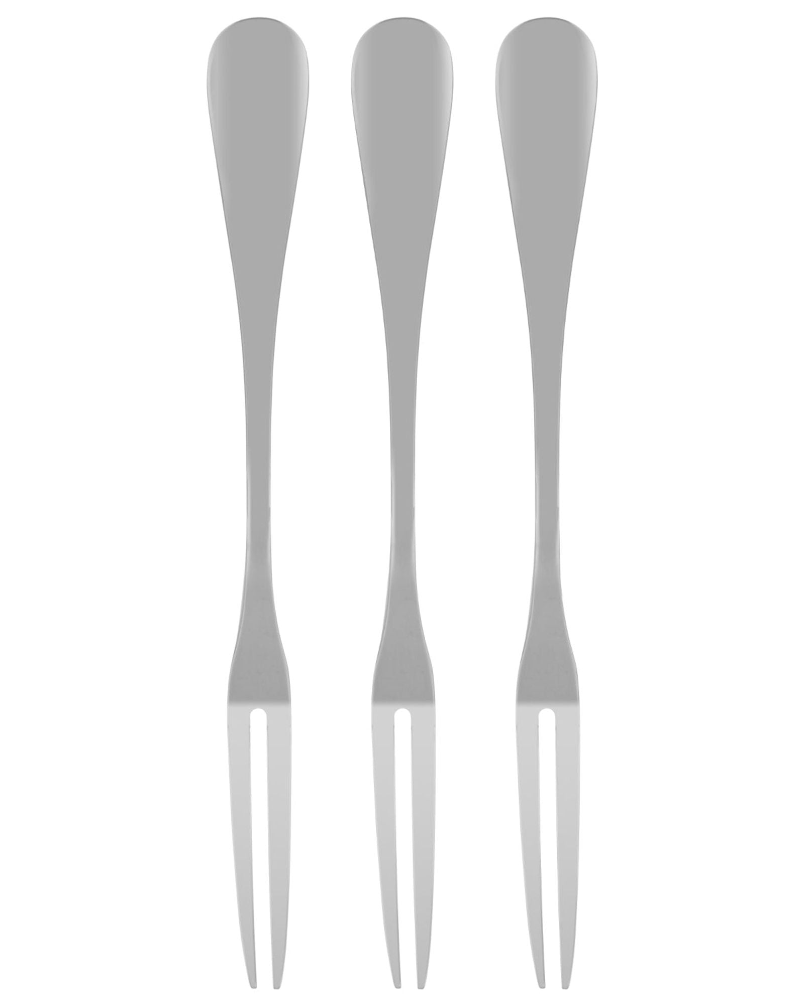 شوكة فاكهة من فيسمان، 3 قطع، فلافيا، 13 سم، ستانلس ستيل