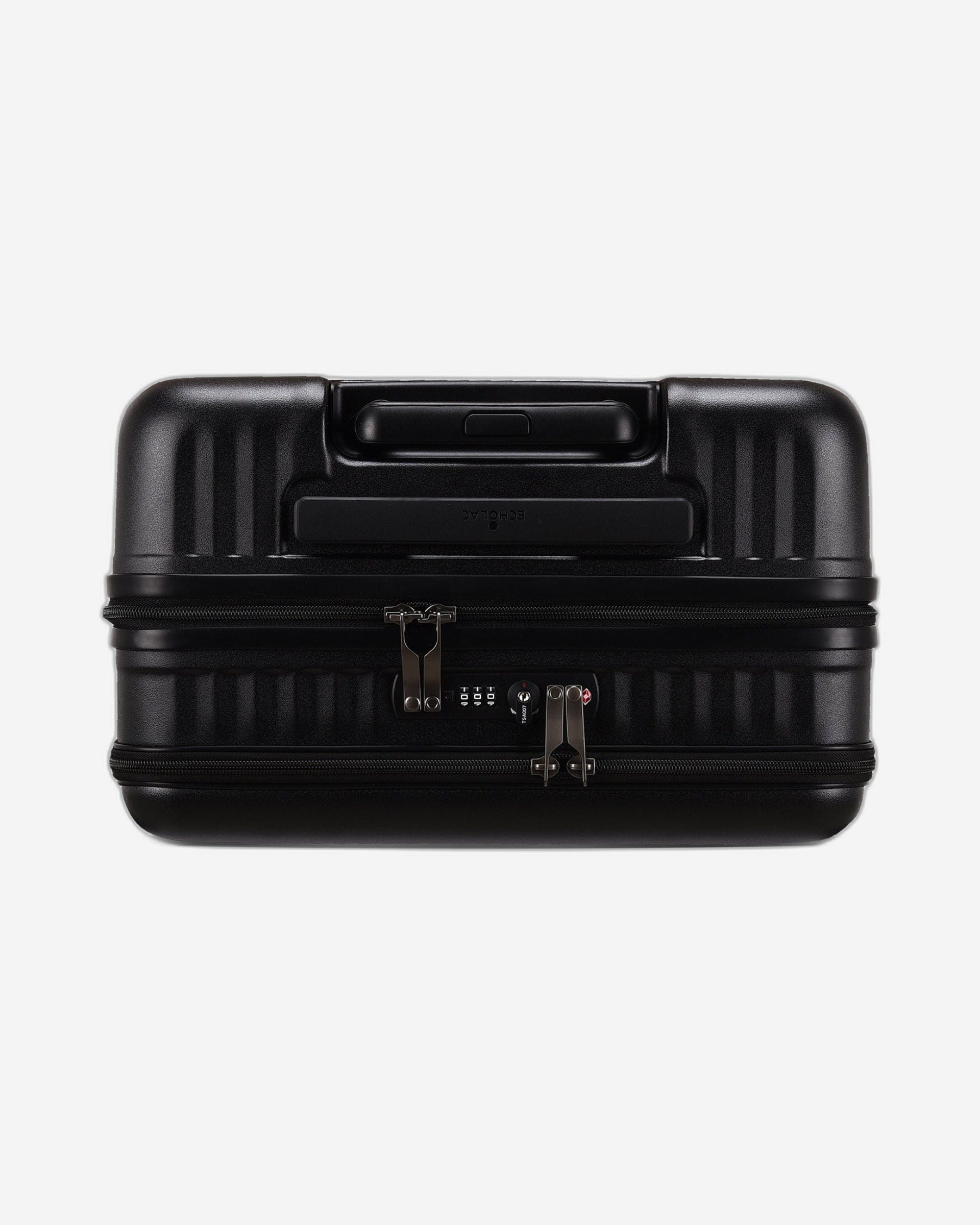 حقيبة سفر إيكولاك سيليسترا صلبة غير قابلة للتمدد، 4 عجلات مزدوجة، 43 سم، لون أسود - PC183F BLACK 17