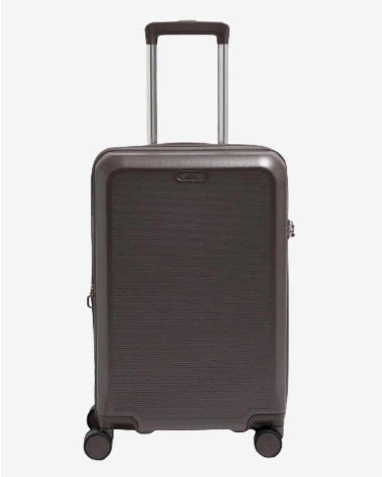 مجموعة عربة أمتعة إيكولاك سينس 56+67+78 سم، صلبة وقابلة للتوسيع، بعجلات مزدوجة، مكونة من 3 قطع