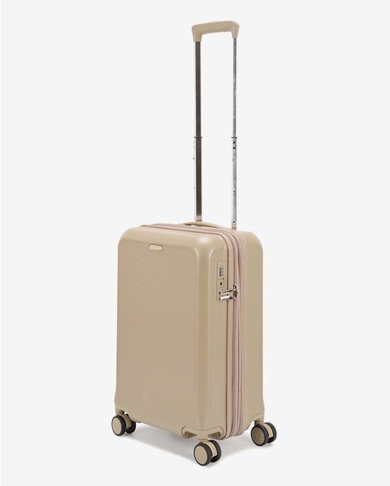 مجموعة عربة أمتعة إيكولاك سينس 56+67+78 سم، صلبة وقابلة للتوسيع، بعجلات مزدوجة، مكونة من 3 قطع