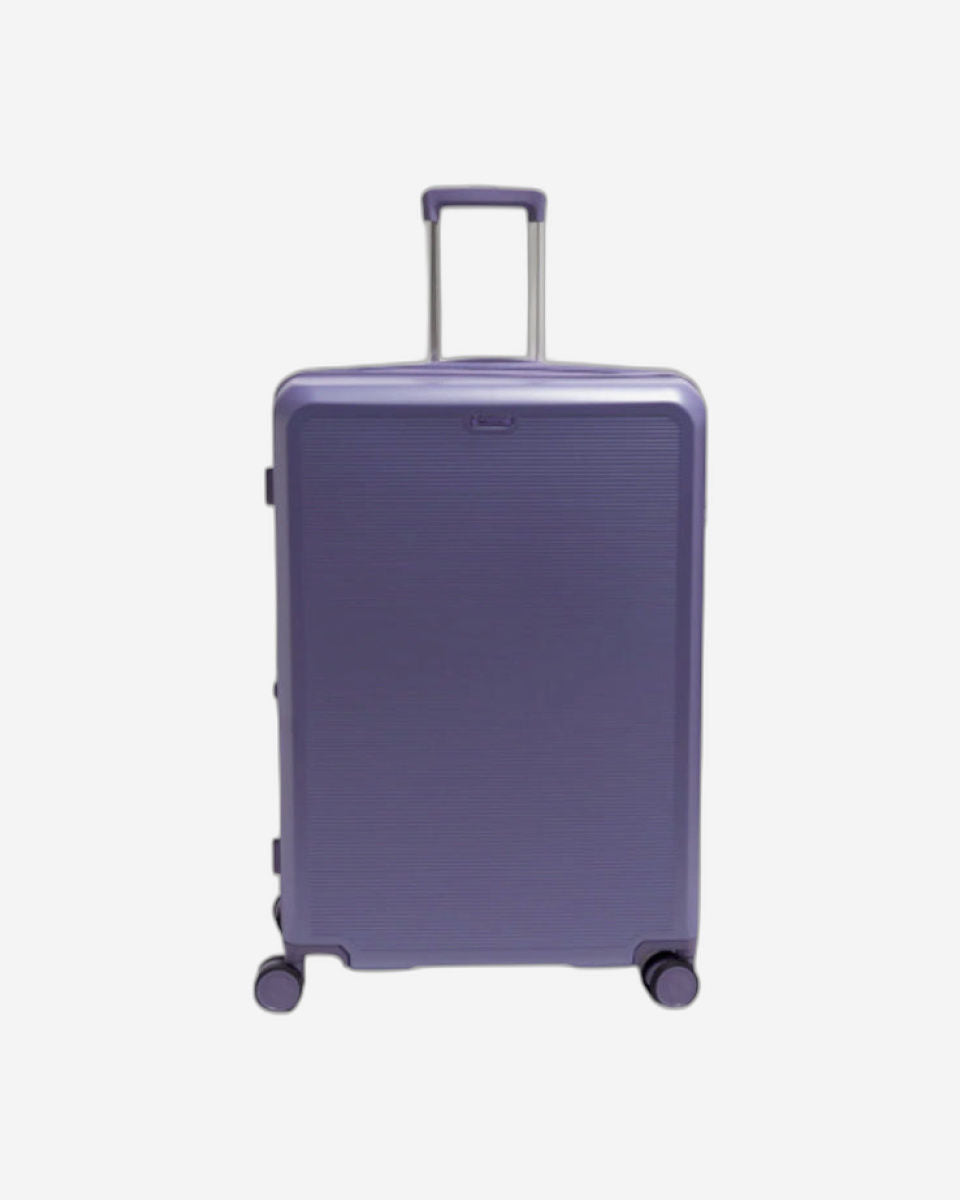 مجموعة عربة أمتعة إيكولاك سينس 56+67+78 سم، صلبة وقابلة للتوسيع، بعجلات مزدوجة، مكونة من 3 قطع