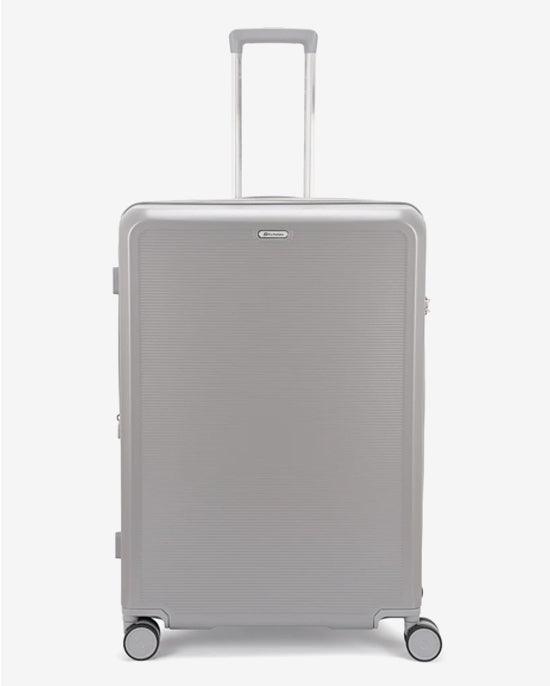 مجموعة عربة أمتعة إيكولاك سينس 56+67+78 سم، صلبة وقابلة للتوسيع، بعجلات مزدوجة، مكونة من 3 قطع