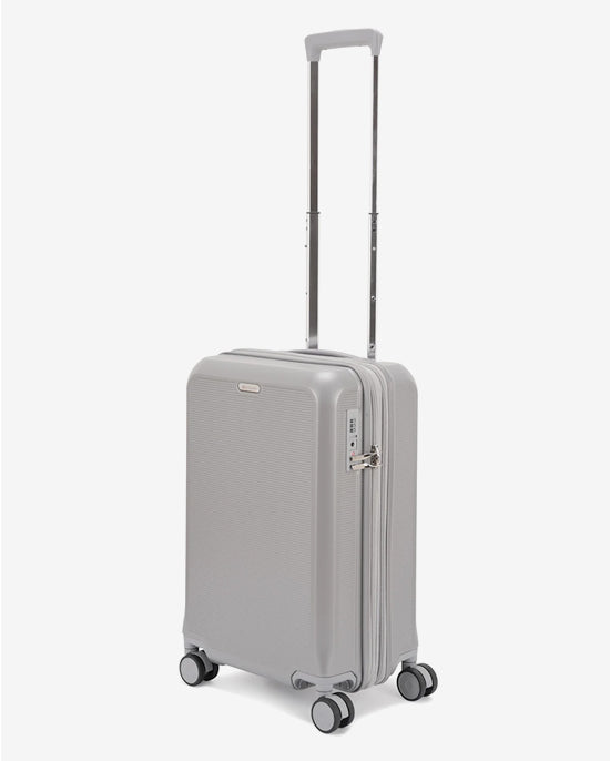 مجموعة عربة أمتعة إيكولاك سينس 56+67+78 سم، صلبة وقابلة للتوسيع، بعجلات مزدوجة، مكونة من 3 قطع