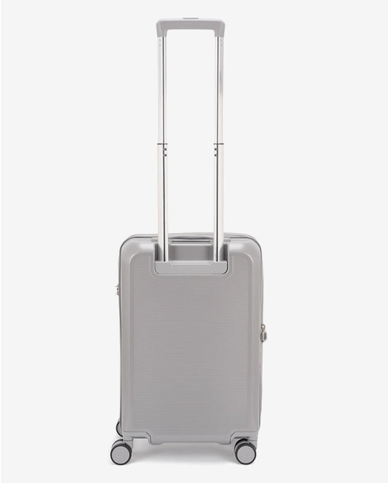 مجموعة عربة أمتعة إيكولاك سينس 56+67+78 سم، صلبة وقابلة للتوسيع، بعجلات مزدوجة، مكونة من 3 قطع