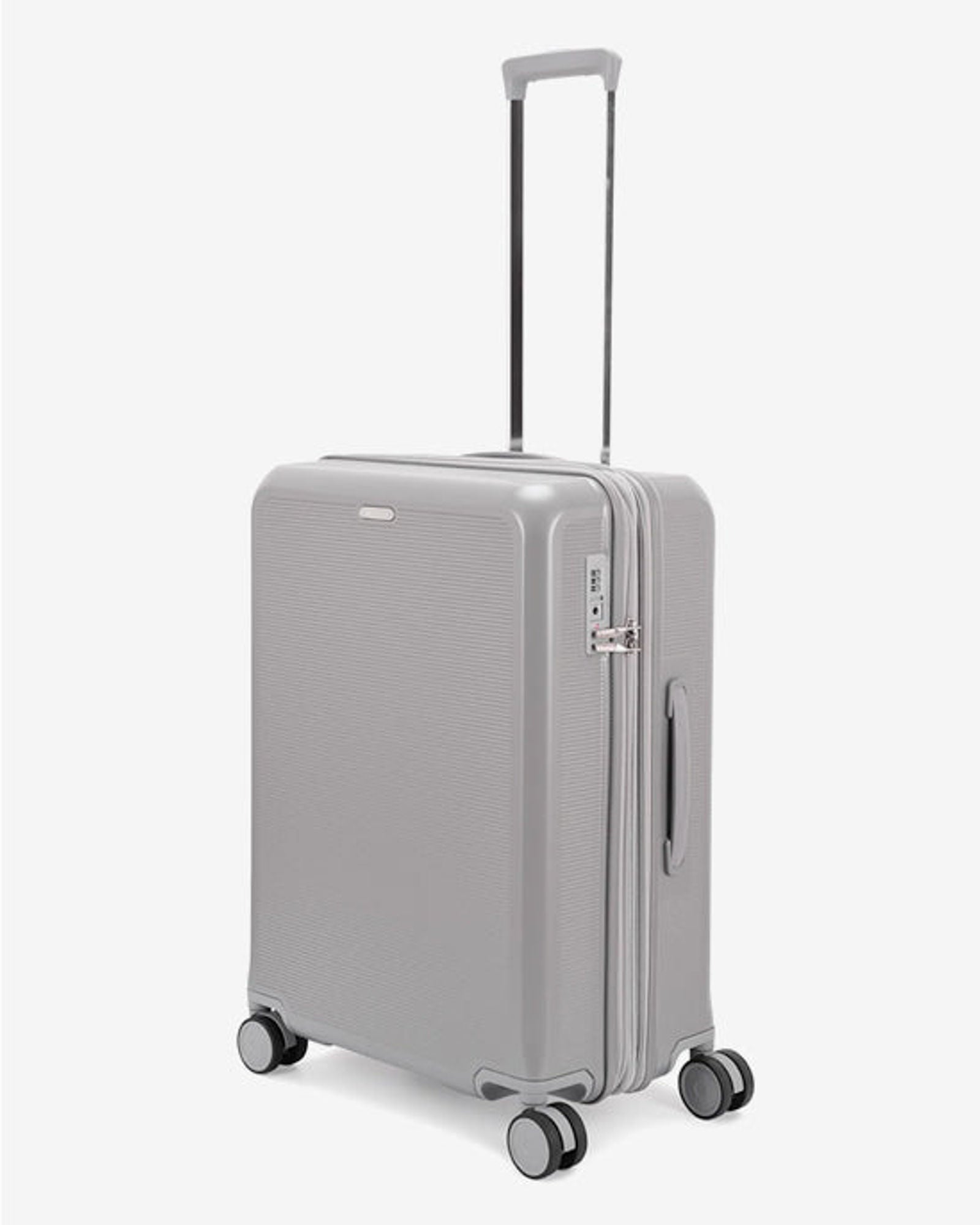 مجموعة عربة أمتعة إيكولاك سينس 56+67+78 سم، صلبة وقابلة للتوسيع، بعجلات مزدوجة، مكونة من 3 قطع