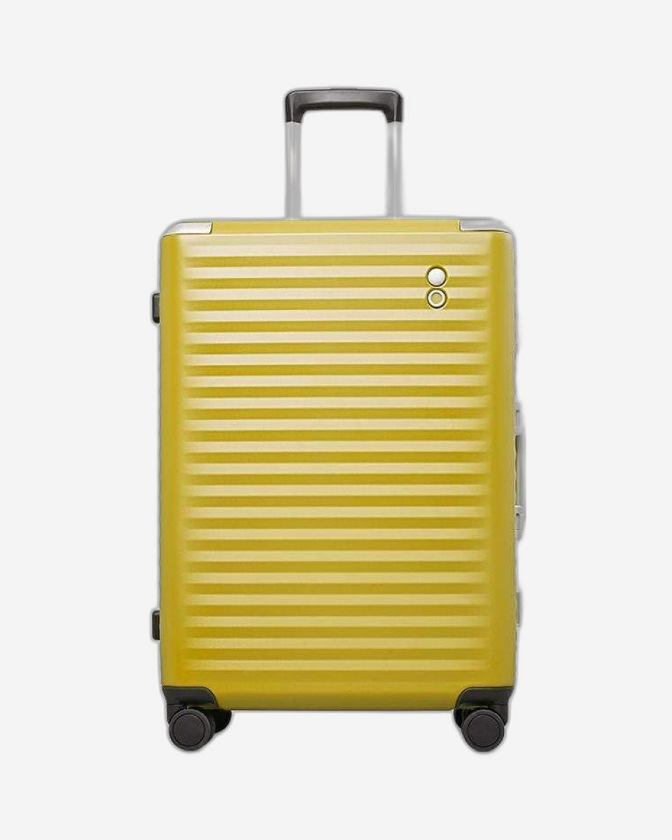 عربة أمتعة إيكولاك سيليسترا مقاس ٢٠ بوصة بأربع عجلات مزدوجة، لون أصفر - PC183 أصفر ٢٠