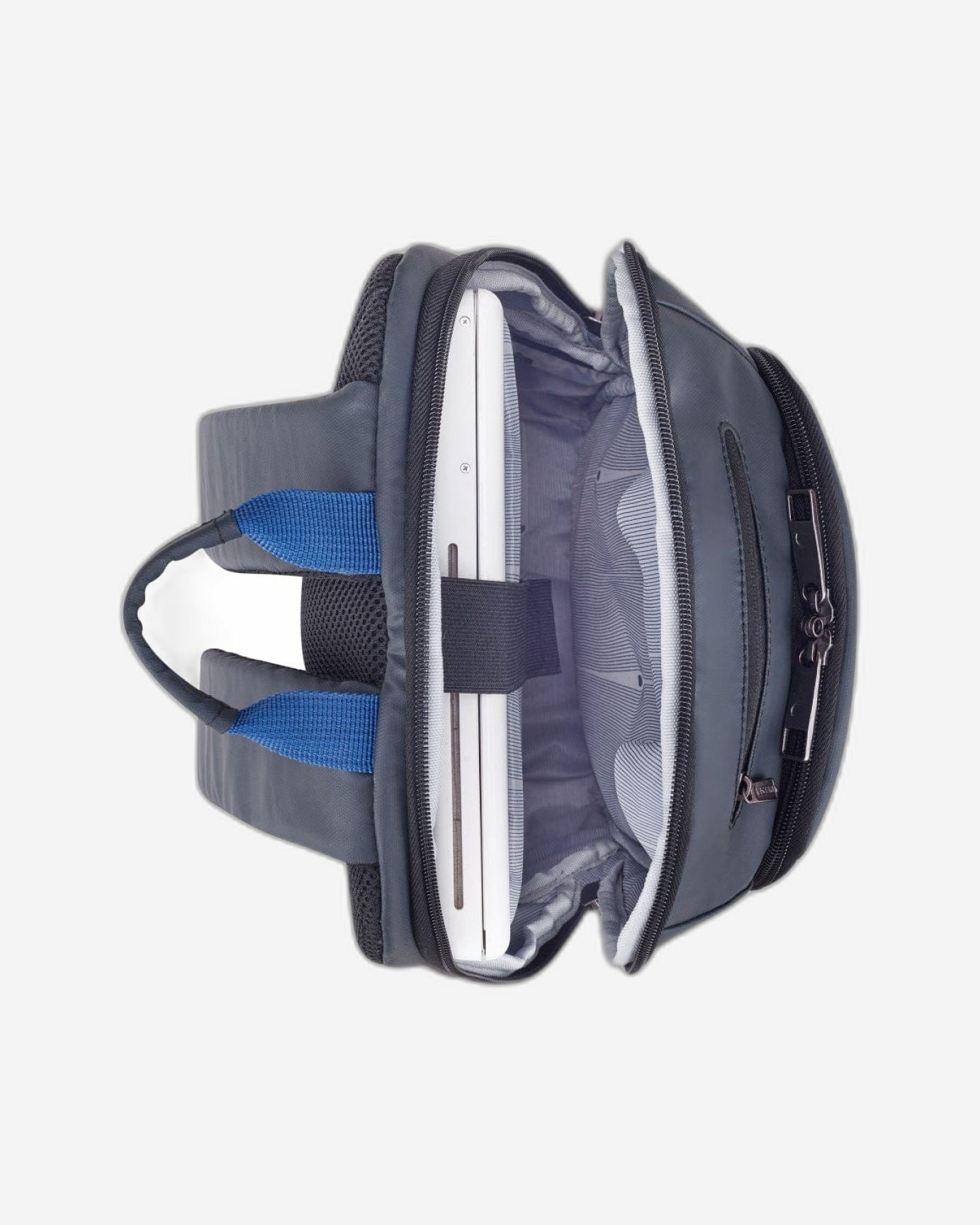 حقيبة ظهر ديلسي باريس بارفيس بلس لحماية الكمبيوتر المحمول مقاس 13.3 بوصة، مقاومة للماء، مكونة من حجرتين، لون رمادي