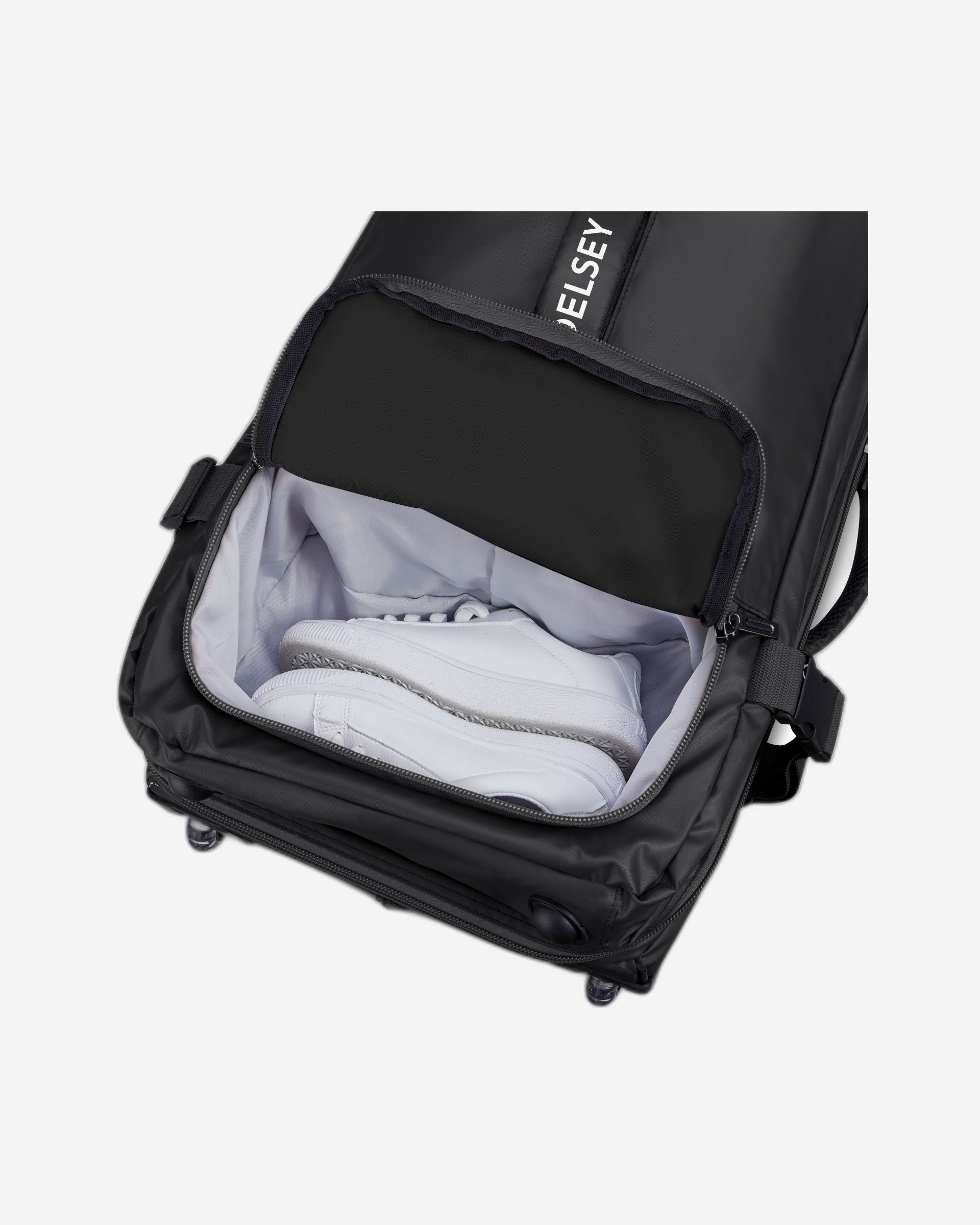حقيبة ديلسي باريس راسبيل الناعمة ذات العجلتين، 64 سم، سوداء - 328932100