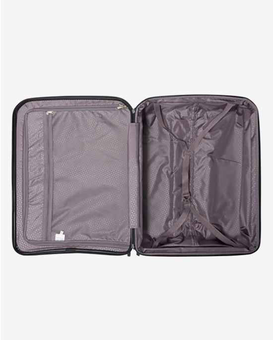 مجموعة عربة أمتعة إيكولاك لوردنورث 58+68+77 سم، صلبة وقابلة للتوسيع، 4 عجلات مزدوجة، مكونة من 3 قطع