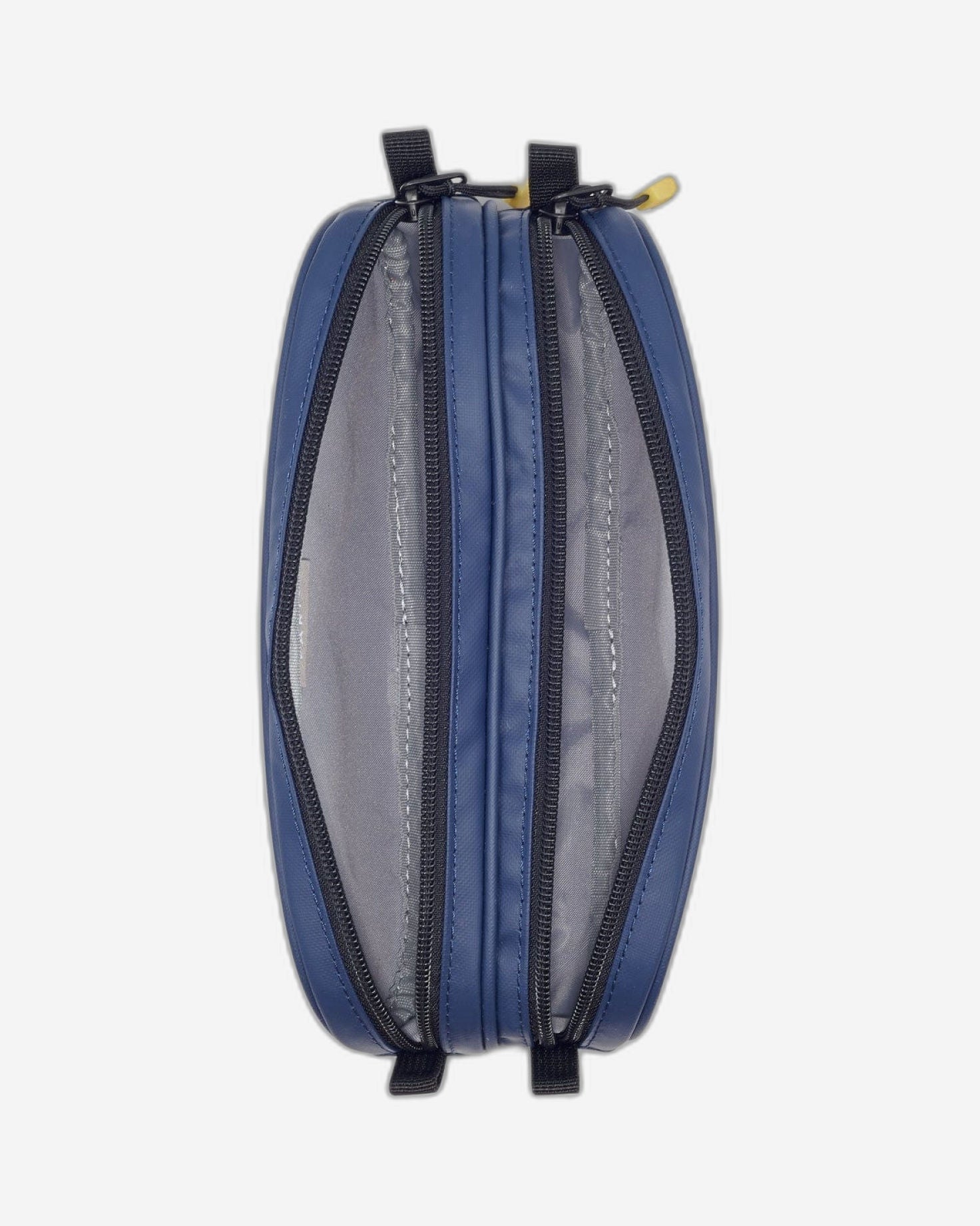 حقيبة أقلام ديلسي باريس للعودة إلى المدرسة 2023، بفتحة سحاب علوي، مقسمة إلى قسمين، طباعة زرقاء - 00338917312