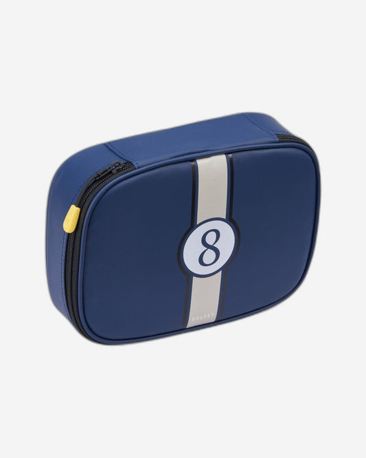 علبة أقلام ديلسي باريس للعودة إلى المدرسة 2023، حجم كبير، طباعة زرقاء - 00338917512