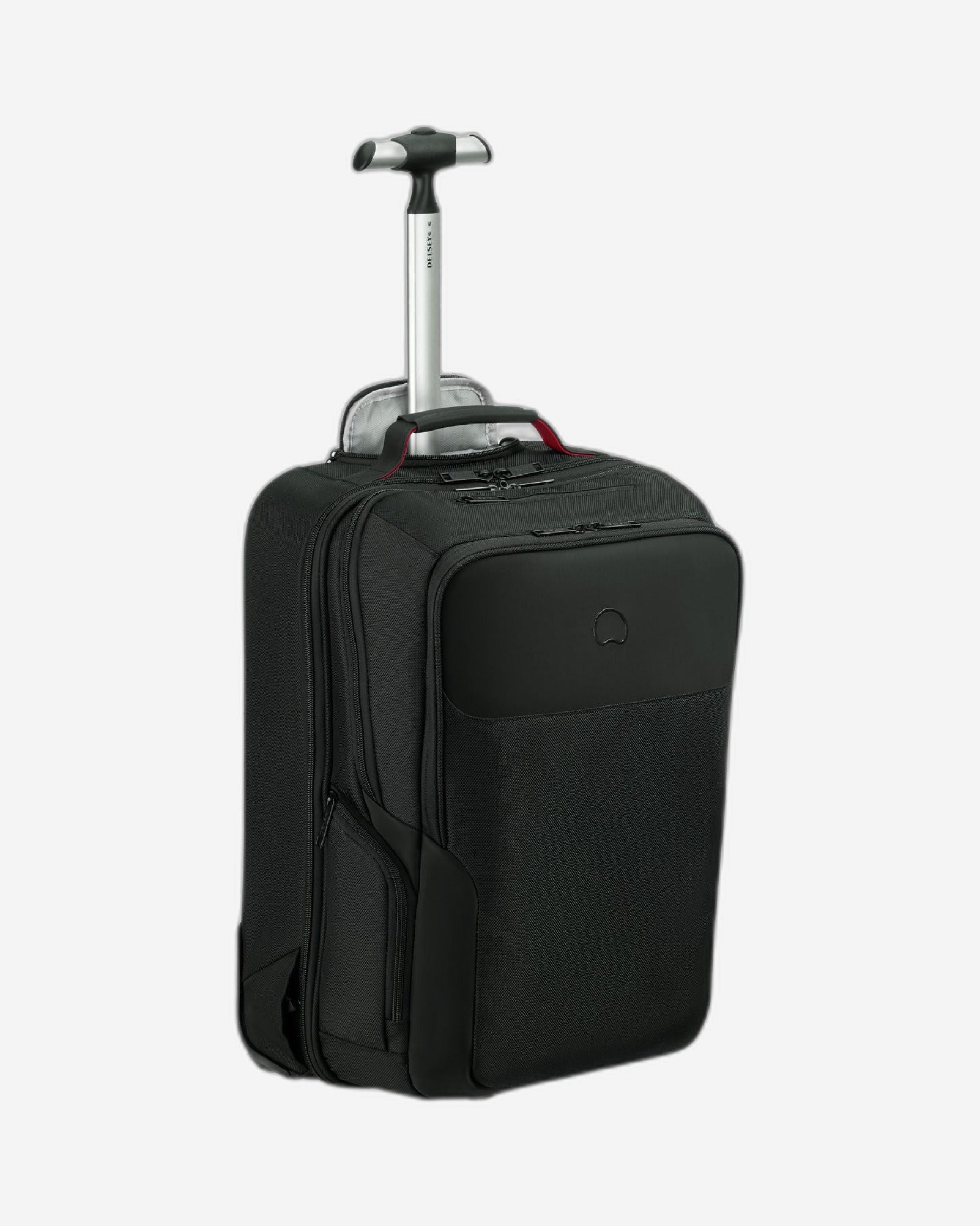 حقيبة ظهر ديلسي باريس بارفيس+ للكمبيوتر المحمول بعجلات مقاس 17.3 بوصة، لون أسود - 394465000