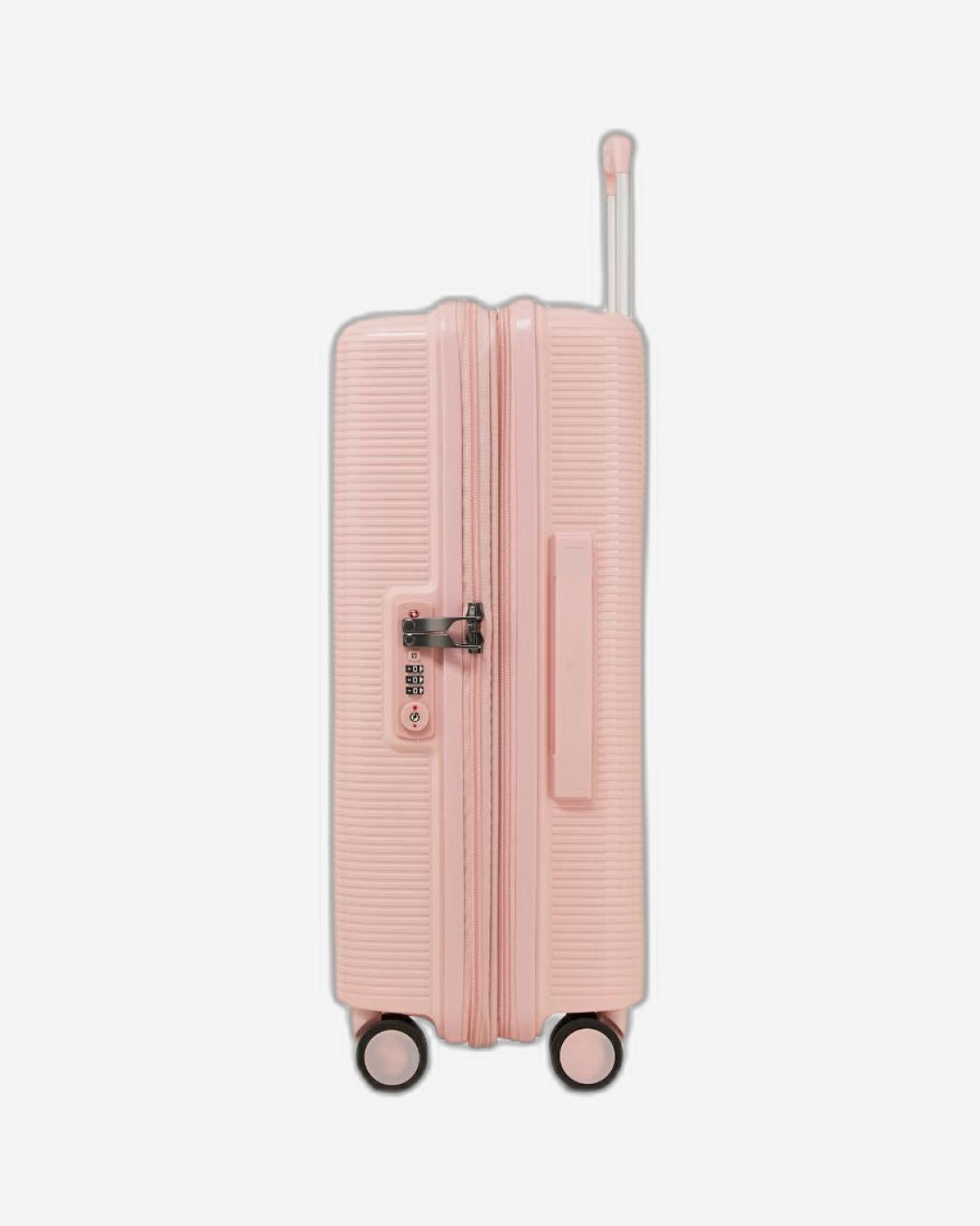 حقيبة أمتعة إيكولاك فورزا الصلبة القابلة للتوسيع بأربع عجلات مزدوجة