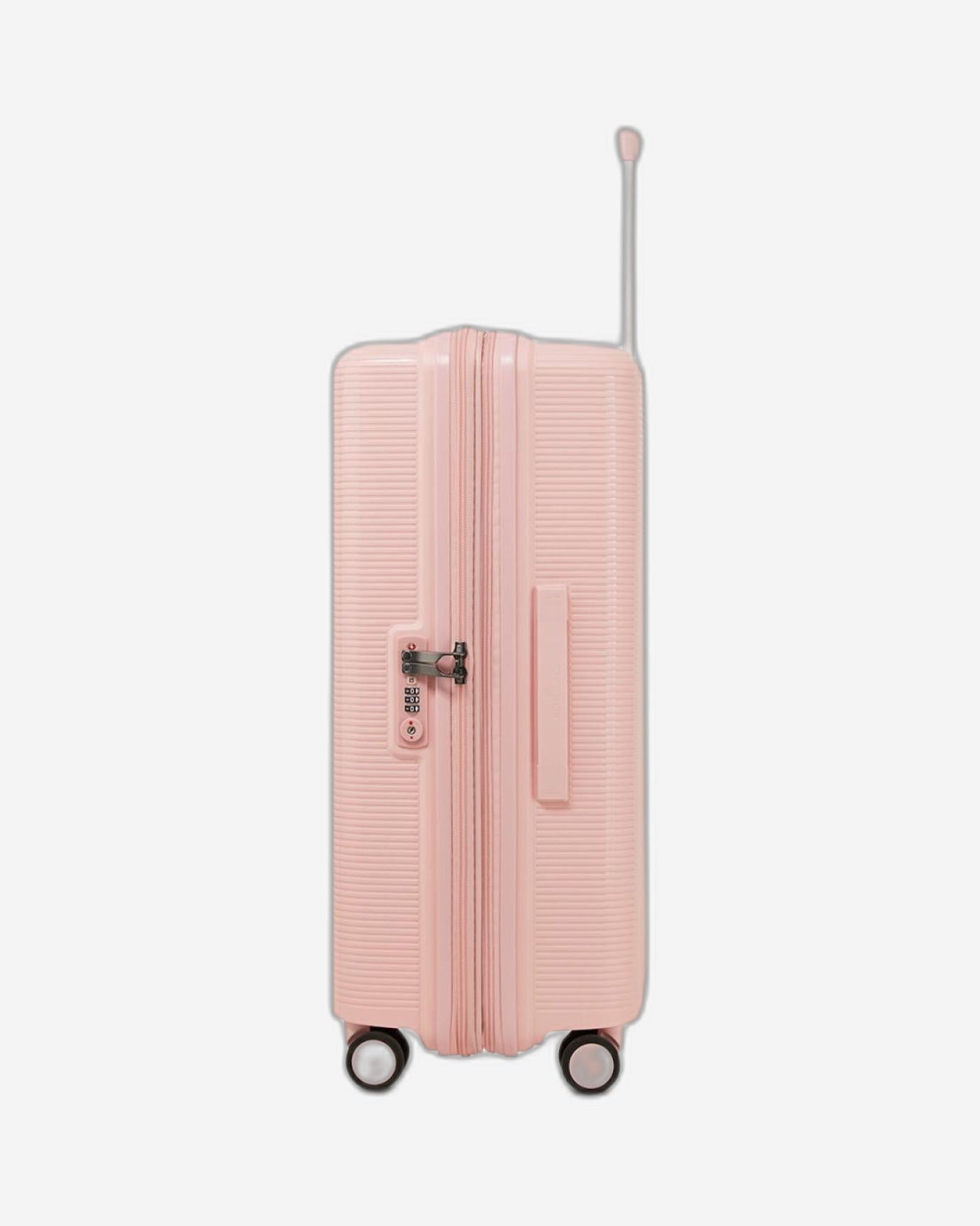 حقيبة أمتعة إيكولاك فورزا الصلبة القابلة للتوسيع بأربع عجلات مزدوجة