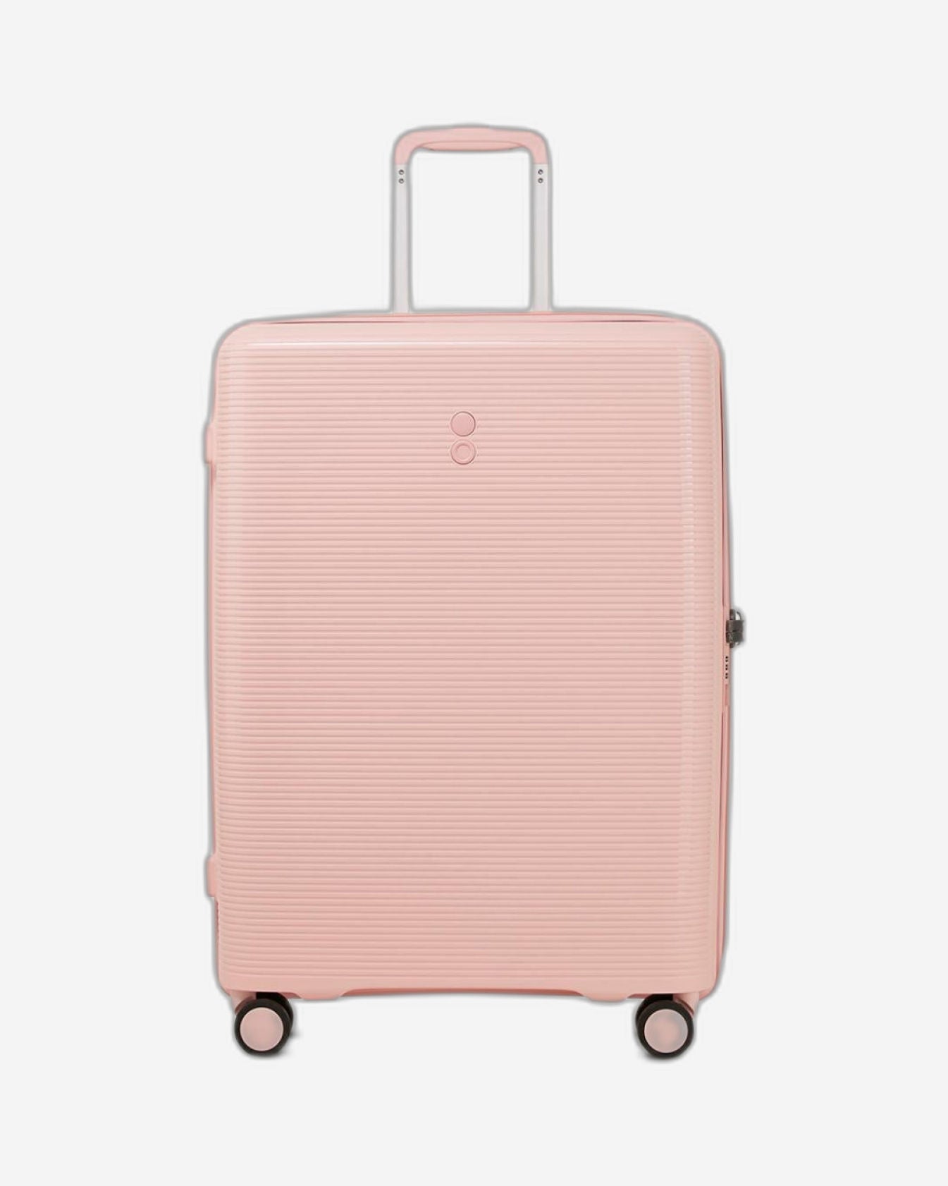 حقيبة أمتعة إيكولاك فورزا الصلبة القابلة للتوسيع بأربع عجلات مزدوجة