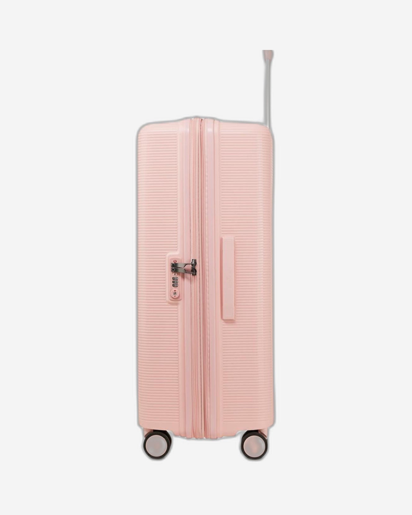 حقيبة أمتعة إيكولاك فورزا الصلبة القابلة للتوسيع بأربع عجلات مزدوجة