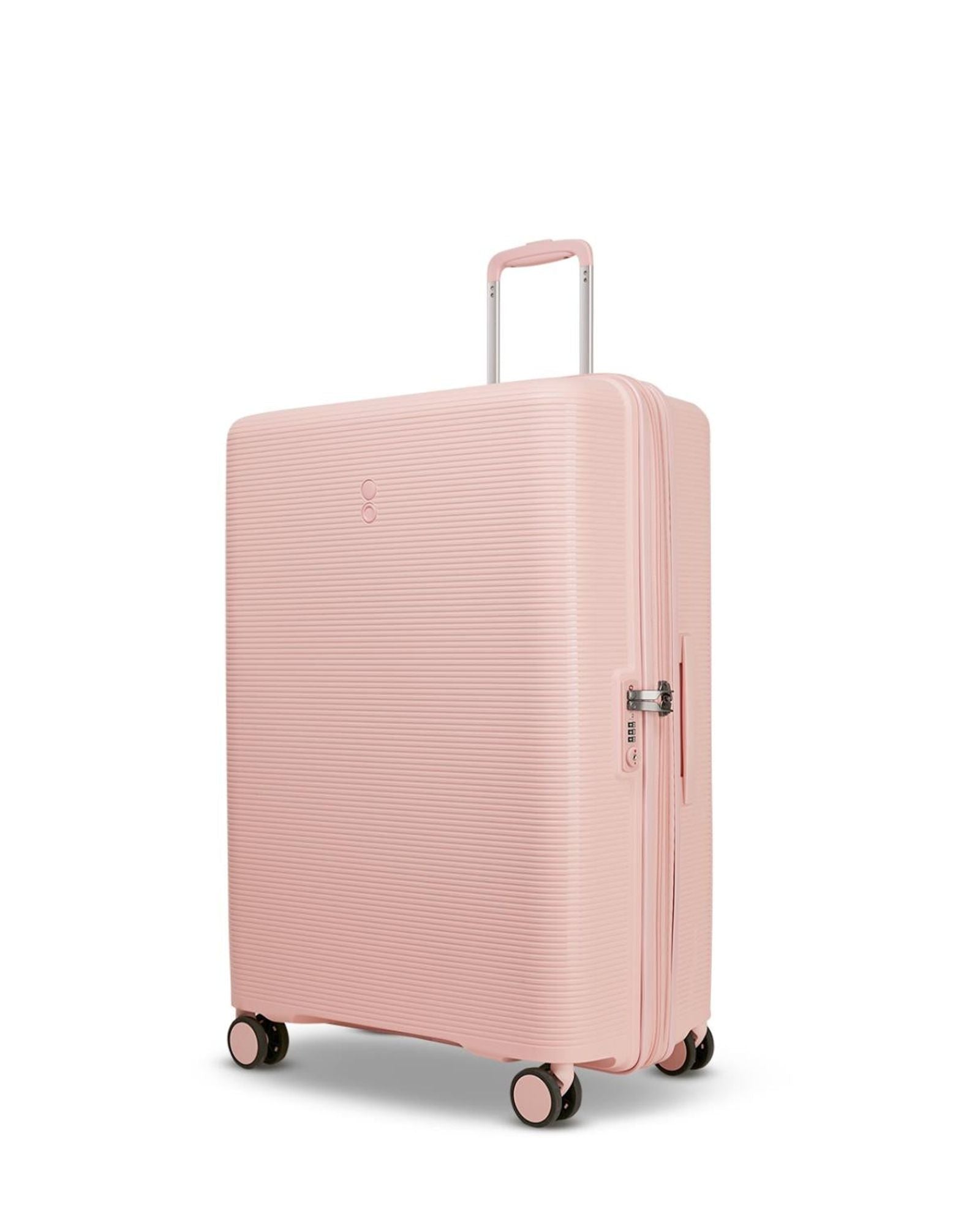 حقيبة أمتعة إيكولاك فورزا الصلبة القابلة للتوسيع بأربع عجلات مزدوجة