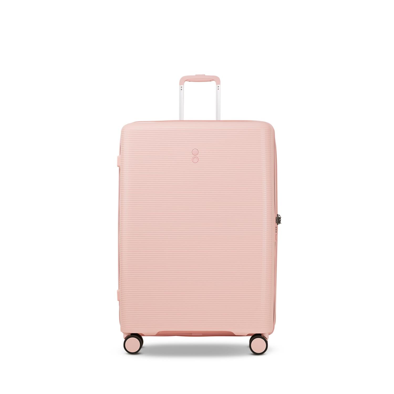 حقيبة أمتعة إيكولاك فورزا الصلبة القابلة للتوسيع بأربع عجلات مزدوجة