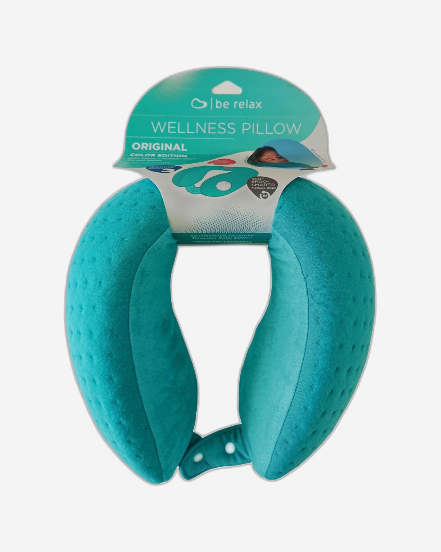 وسادة بي ريلاكس ماي ميموري فوم للعناية الفائقة - فيروزي